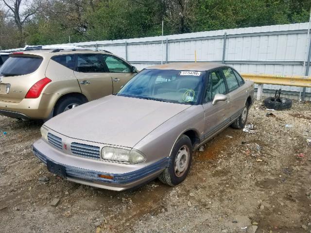 1G3HN52L1RH319186 - 1994 OLDSMOBILE 88 ROYALE GOLD photo 2