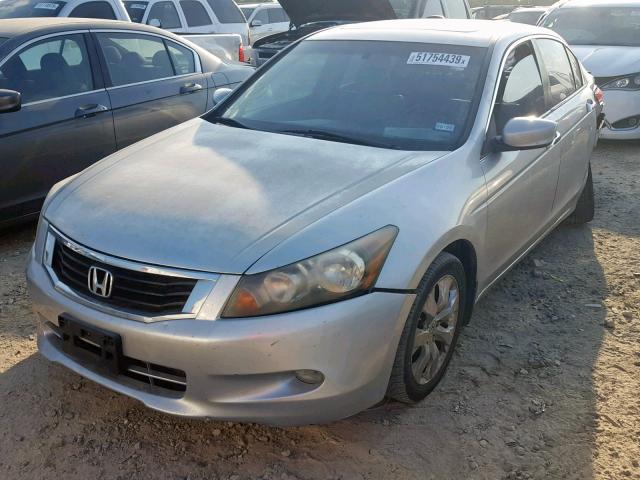 1HGCP36859A013679 - 2009 HONDA ACCORD EXL SILVER photo 2