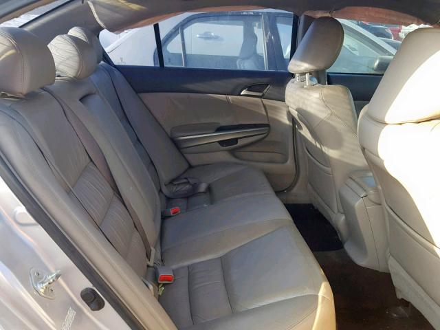 1HGCP36859A013679 - 2009 HONDA ACCORD EXL SILVER photo 6