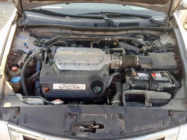 1HGCP36859A013679 - 2009 HONDA ACCORD EXL SILVER photo 7