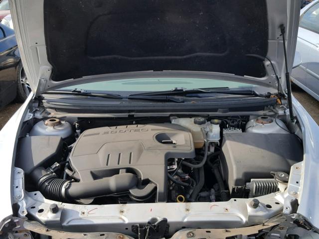 1G1ZC5EU2BF195437 - 2011 CHEVROLET MALIBU 1LT SILVER photo 7