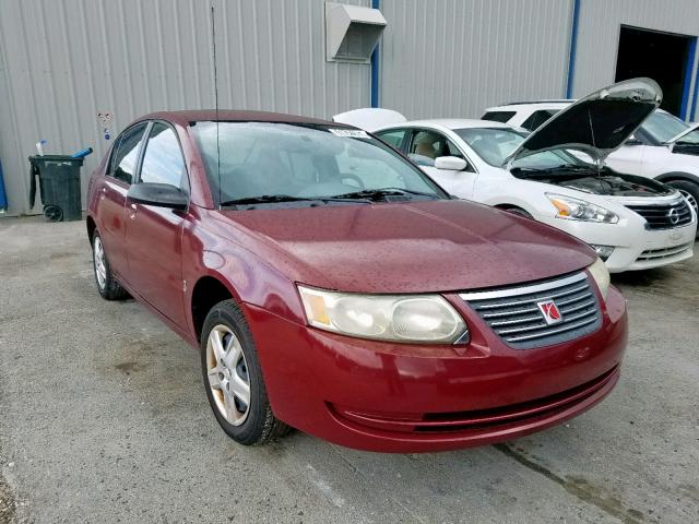 1G8AJ55F86Z165840 - 2006 SATURN ION LEVEL BURGUNDY photo 1