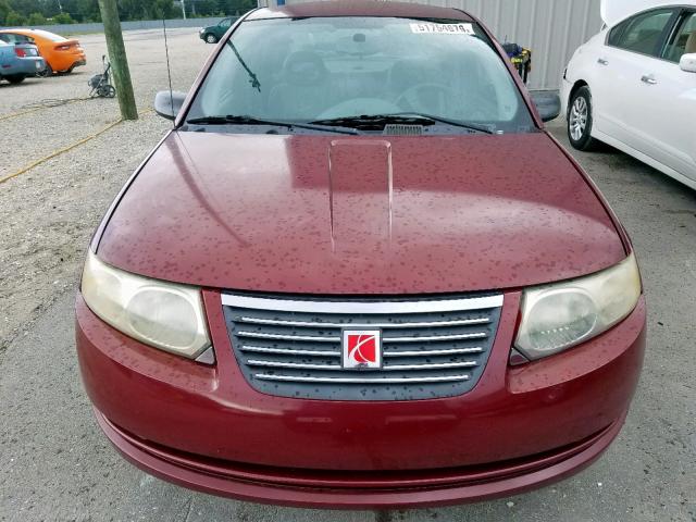 1G8AJ55F86Z165840 - 2006 SATURN ION LEVEL BURGUNDY photo 10