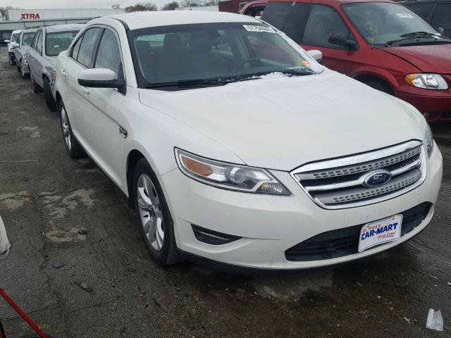 1FAHP2HW8BG106540 - 2011 FORD TAURUS SEL WHITE photo 1