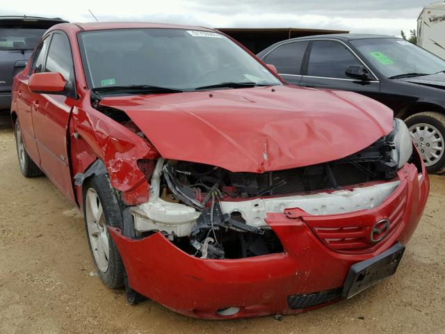 JM1BK323X61486573 - 2006 MAZDA 3 S RED photo 1