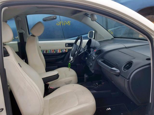 3VWFW31C08M512771 - 2008 VOLKSWAGEN NEW BEETLE თეთრი ფოტო 5