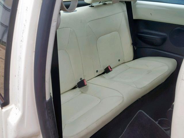 3VWFW31C08M512771 - 2008 VOLKSWAGEN NEW BEETLE თეთრი ფოტო 6