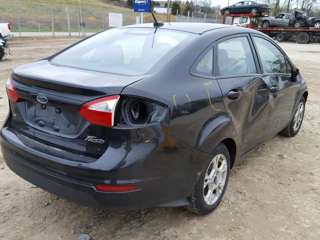 3FADP4BJ0EM233042 - 2014 FORD FIESTA SE BLACK photo 4