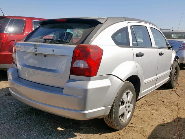 1B3HB28B88D650862 - 2008 DODGE CALIBER SILVER photo 4