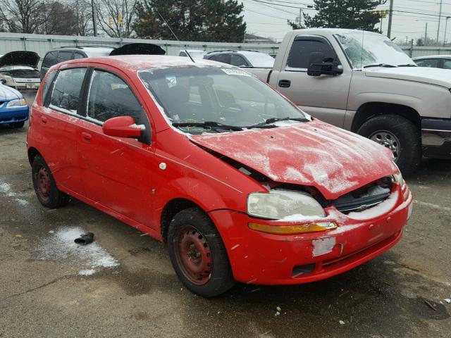 KL1TD66698B119978 - 2008 CHEVROLET AVEO BASE Qırmızı foto 1