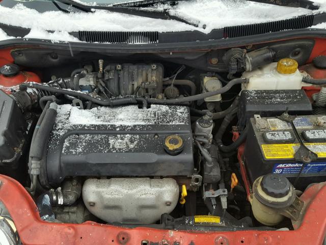 KL1TD66698B119978 - 2008 CHEVROLET AVEO BASE Qırmızı foto 7