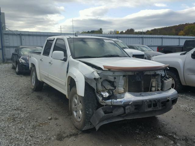 1GTH6MFEXB8110117 - 2011 GMC CANYON SLE WHITE photo 1