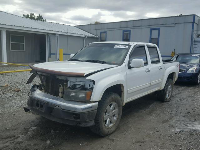 1GTH6MFEXB8110117 - 2011 GMC CANYON SLE WHITE photo 2