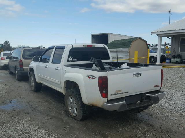 1GTH6MFEXB8110117 - 2011 GMC CANYON SLE WHITE photo 3