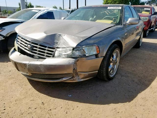 1G6KS54Y7XU942309 - 1999 CADILLAC SEVILLE SL TAN photo 2