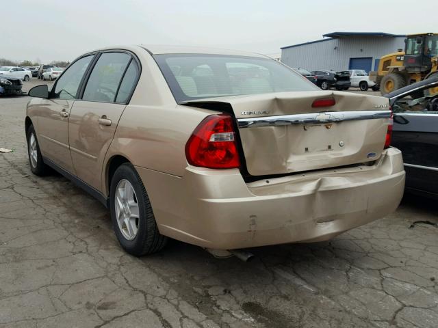 1G1ZT54874F156429 - 2004 CHEVROLET MALIBU LS 金色 照片 3
