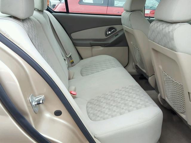 1G1ZT54874F156429 - 2004 CHEVROLET MALIBU LS 金色 照片 6