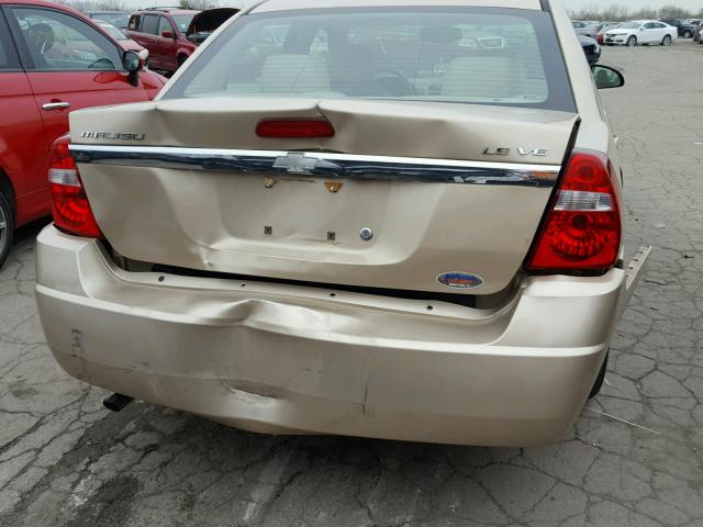 1G1ZT54874F156429 - 2004 CHEVROLET MALIBU LS 金色 照片 9