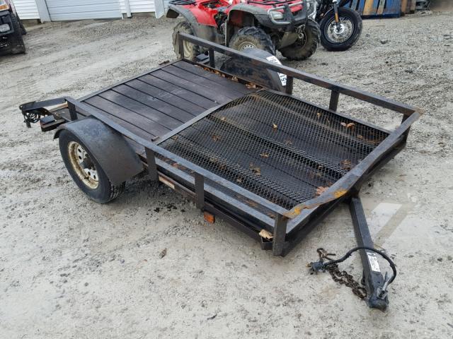 4YMUL08135V056592 - 2005 UTILITY TRAILER BLACK photo 1