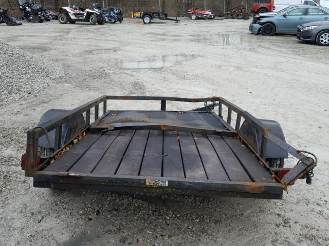 4YMUL08135V056592 - 2005 UTILITY TRAILER BLACK photo 10