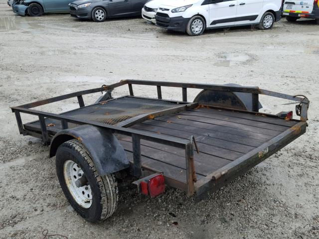 4YMUL08135V056592 - 2005 UTILITY TRAILER BLACK photo 3