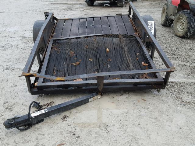 4YMUL08135V056592 - 2005 UTILITY TRAILER BLACK photo 9