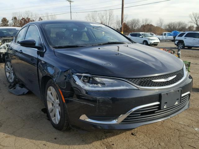 1C3CCCAB0FN611488 - 2015 CHRYSLER 200 LIMITE BLACK photo 1