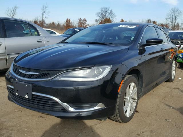 1C3CCCAB0FN611488 - 2015 CHRYSLER 200 LIMITE BLACK photo 2