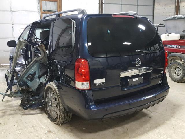 5GADX33L66D188109 - 2006 BUICK TERRAZA CX BLUE photo 3