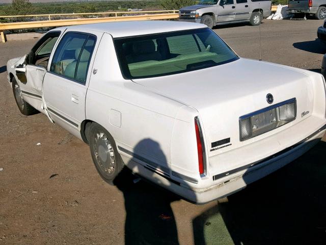 1G6KD54Y1WU745421 - 1998 CADILLAC DEVILLE WHITE photo 3