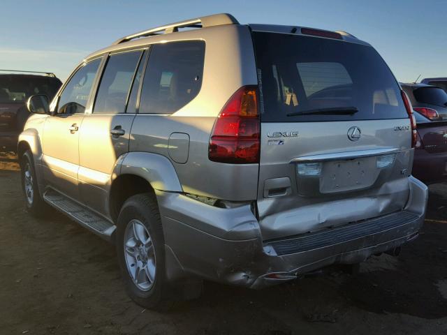 JTJBT20X650075136 - 2005 LEXUS GX 470 TAN photo 3