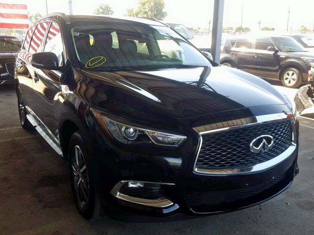 5N1DL0MN6KC523938 - 2019 INFINITI QX60 LUXE BLACK photo 1