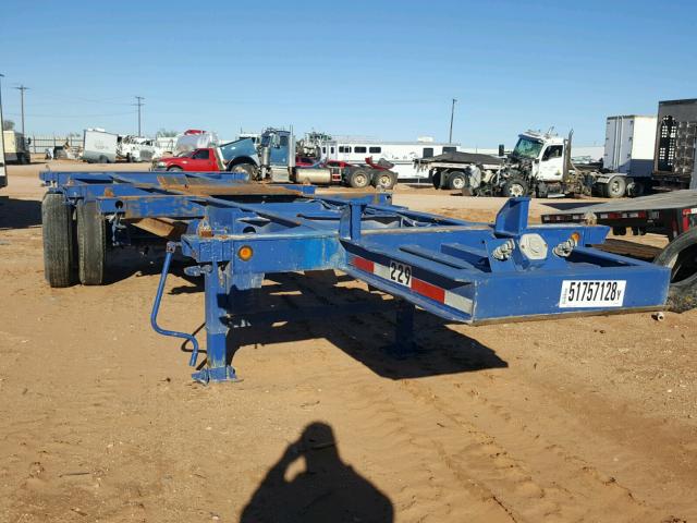 1S12SC236XB726790 - 1999 UTILITY TRAILER BLUE photo 1