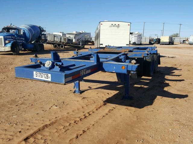 1S12SC236XB726790 - 1999 UTILITY TRAILER BLUE photo 2