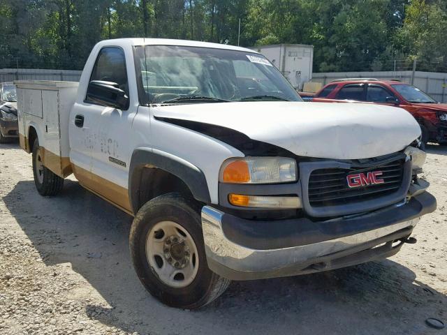 1GDGC24U02Z143829 - 2002 GMC NEW SIERRA WHITE photo 1