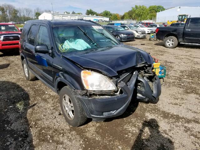 SHSRD78894U235334 - 2004 HONDA CR-V EX BLACK photo 1