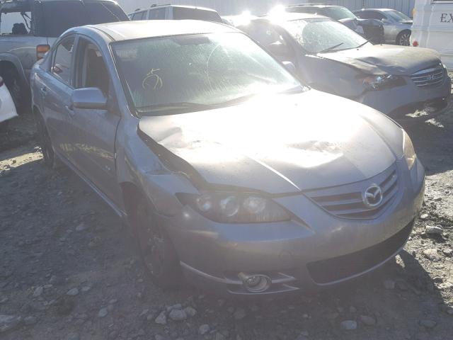 JM1BK323361415568 - 2006 MAZDA 3 S GRAY photo 1