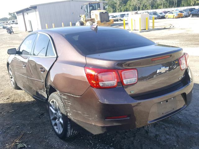 1G11C5SL7FF181015 - 2015 CHEVROLET MALIBU 1LT BROWN photo 3