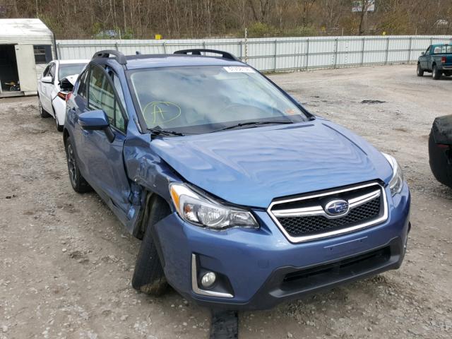 JF2GPAKC5GH322895 - 2016 SUBARU CROSSTREK BLUE photo 1