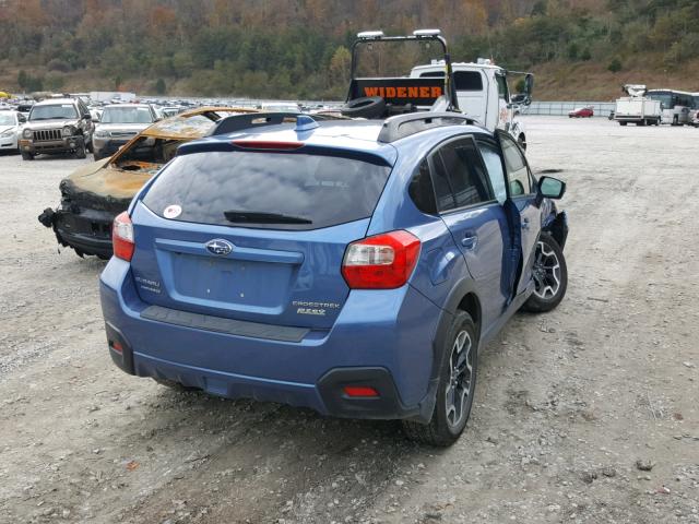 JF2GPAKC5GH322895 - 2016 SUBARU CROSSTREK BLUE photo 4