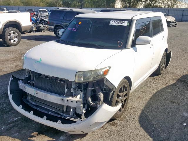 JTLKE50E881054028 - 2008 TOYOTA SCION XB ვერცხლისფერი ფოტო 2