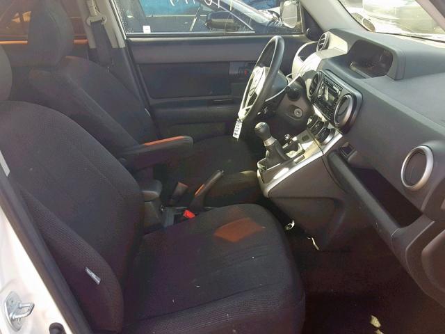 JTLKE50E881054028 - 2008 TOYOTA SCION XB ვერცხლისფერი ფოტო 5