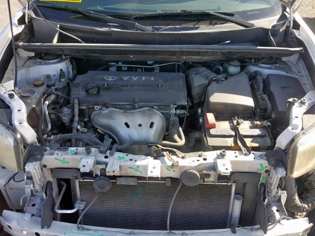 JTLKE50E881054028 - 2008 TOYOTA SCION XB ვერცხლისფერი ფოტო 7