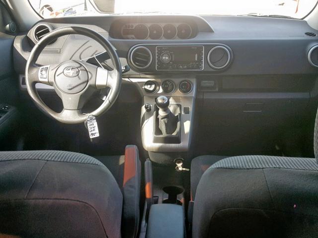JTLKE50E881054028 - 2008 TOYOTA SCION XB ვერცხლისფერი ფოტო 9