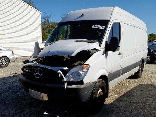 WD3PE8CC3C5644243 - 2012 MERCEDES-BENZ SPRINTER 2 WHITE photo 2