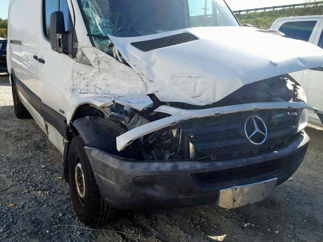 WD3PE8CC3C5644243 - 2012 MERCEDES-BENZ SPRINTER 2 WHITE photo 9