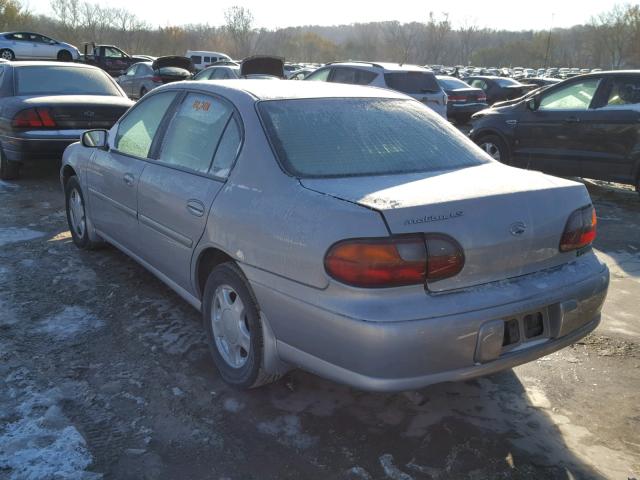 1G1NE52J6Y6236342 - 2000 CHEVROLET MALIBU LS 银色 照片 3