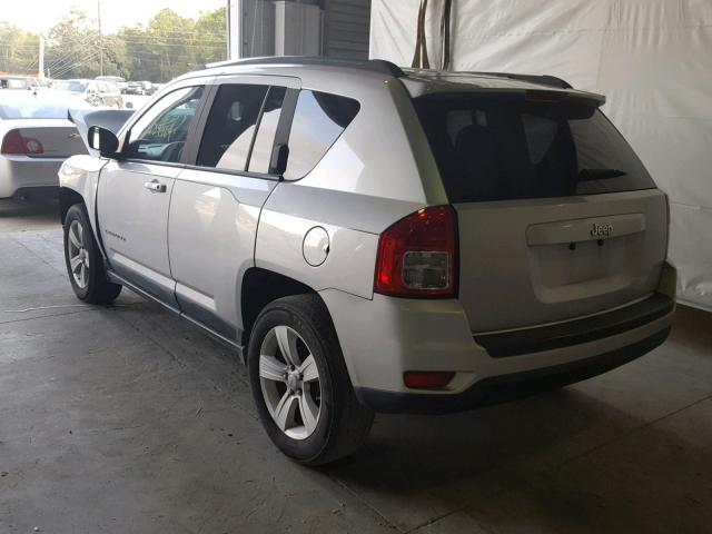 1J4NT1FB7BD299133 - 2011 JEEP COMPASS SP SILVER photo 3