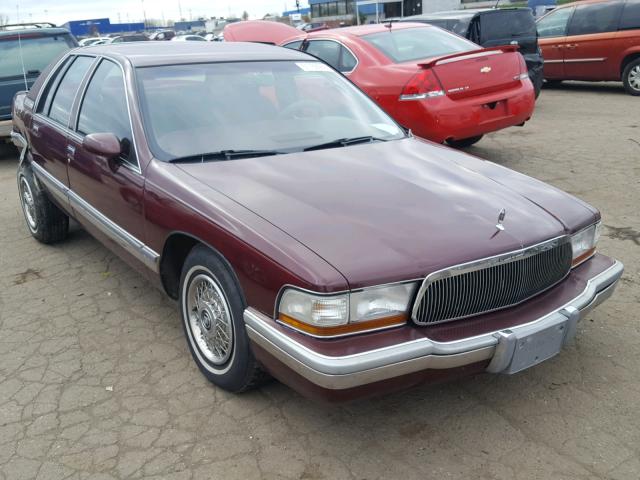 1G4BN537XNR472950 - 1992 BUICK ROADMASTER MAROON photo 1