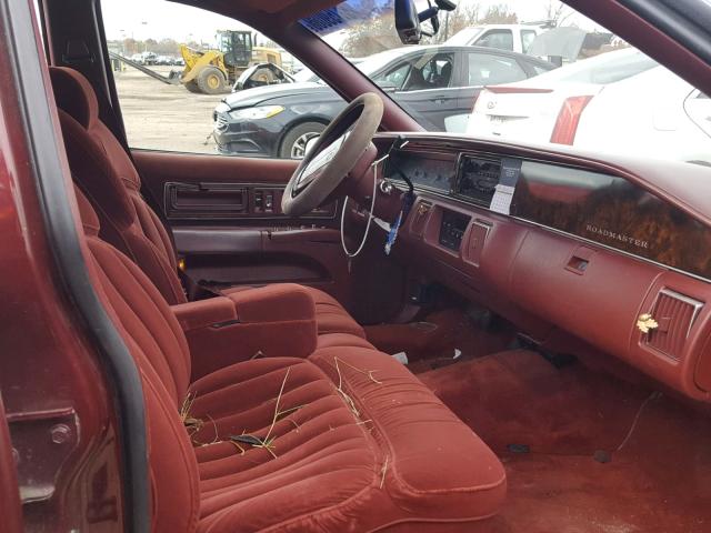 1G4BN537XNR472950 - 1992 BUICK ROADMASTER MAROON photo 5